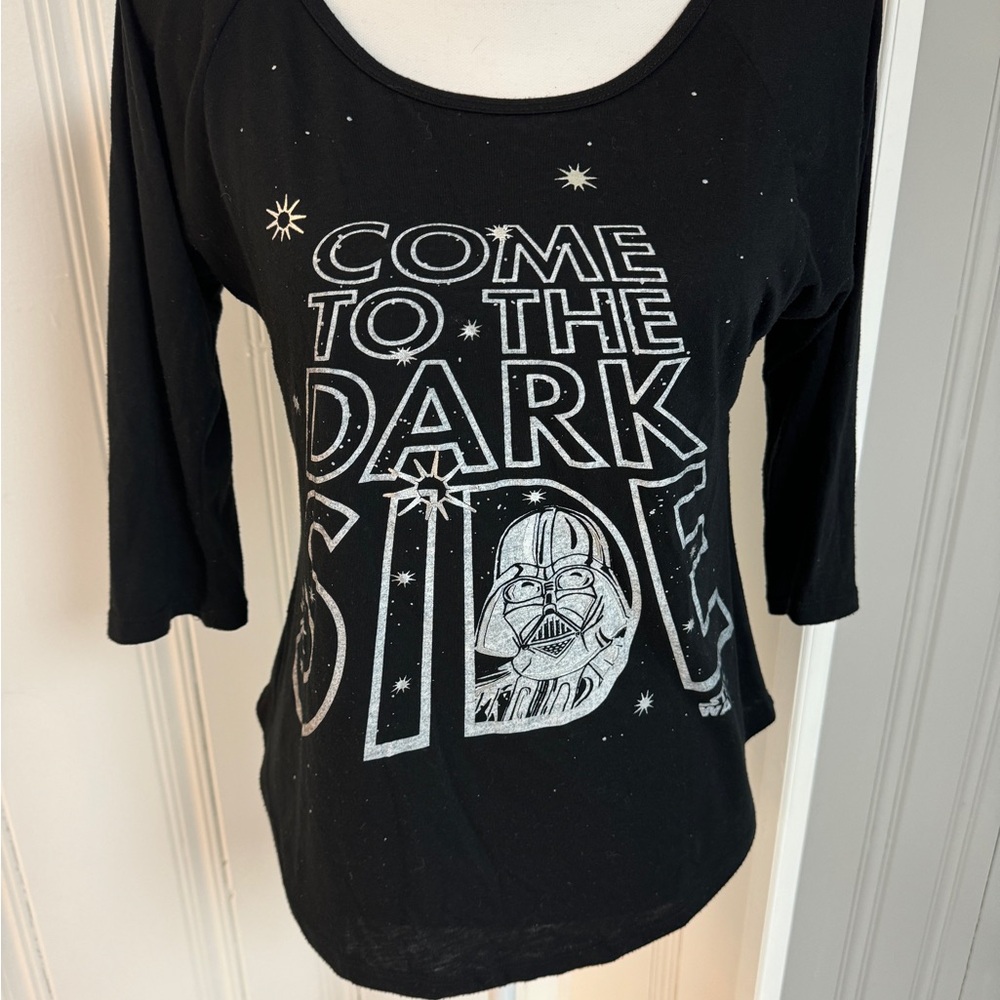 Star Wars Black 'Come to the Dark Side' Women's Long Sleeve Tee